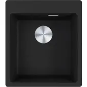 Franke Maris Einbauspüle Fragranitbecken MRG 610-39 A Black Matt Handbedienung ab 45 cm 114.0658.420 - inkl.