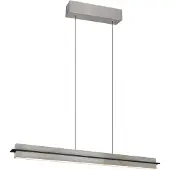 TRIO LED-Pendelleuchte EMERSON 346710107, 22 W, 2500 lm, nickel