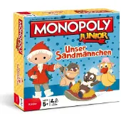 Winning Moves Monopoly Junior - Unser Sandmännchen Brettspiel Gesellschaftsspiel