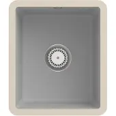 Villeroy & Boch Keramikspüle 332401SM, Subway 45 SU Unterbauspüle - inkl.