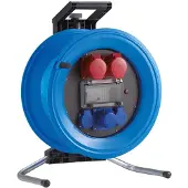 Hedi K4002111I Kabeltrommel Professional Plus 450, 400V 32A, leer, blau