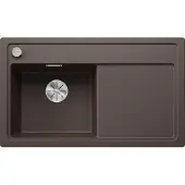 BLANCO ZENAR 45 S, Schrankwaschbecken, Silgranit, Braun, Rechts, 45 cm, Deutschland