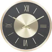 Atmosphera Wanduhr Roma Unendlichkeit - Vintage Metall - 30 cm