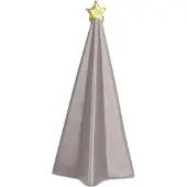 Koopman Weihnachtsbaum mit Stern, Keramik, 20 cm