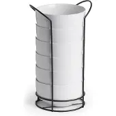 Vessia Schüsseln mit Ständer, 800 ml, 6er-Set