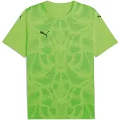 Puma Teamultimate Trikot Kurzarm Kinder - Neongrün