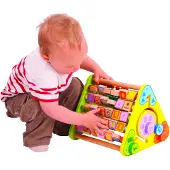 Bigjigs Toys Aktivitätszentrum – Buchstaben und Bilder auf Englisch