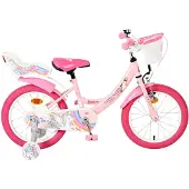 Volare - Children's Bicycle 16" - Unicorn Pink (61675)