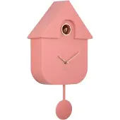 Karlsson - Wanduhr Modern Cuckoo Oro - Rosa - 21.5x8.5x41cm