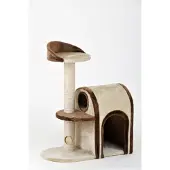 Silvio Design Rohrschneider Katzenbaum Winnie beige-braun