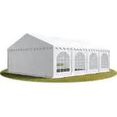 Sonstiges TOOLPORT Hochwertiges Zelt Partyzelt Festzelt 6x8 m PVC weiß wasserdicht