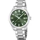 Festina Armbanduhr Date Acero Clasico Green