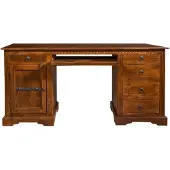 MASSIVMOEBEL24.DE MASSIVMOEBEL24 Schreibtisch Akazie 158x54x76 honig lackiert OXFORD #0522