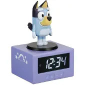 Paladone Bluey Wecker Lila Lila One Size