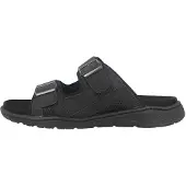 Mavins Pantoletten in Übergrößen Schwarz 3HX0120701 Black große Herrenschuhe