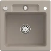 Villeroy & Boch Keramikspüle 334502AM, Siluet 50 S Einbauspüle - inkl.