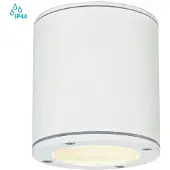 SLV 231541 SITRA, Outdoor Deckenleuchte, TCR-TSE, IP44, rund, weiß, max. 9 W