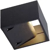 SLV 232105 LOGS WALL Wandleuchte eckig anthrazit 6W LED warmweiss