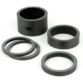 RockShox Steuersatz Kit Steuersatzdistanzstück Carb. Glänzendes Logo