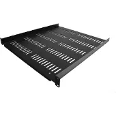 StarTech.com .com 1HE 19 Zoll Fachboden für netzwerk schrank - Freitragende perforierte Rack ablage für Serverschrank/Rack - Frontmontage - Belastbarkeit 25kg - 50cm tiefe - belüftet