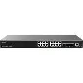 Grandstream Networks GWN7812P - Switch - Unternehmen, verwaltet - L3 - managed - 16 x 10/100/1000 (PoE+)
