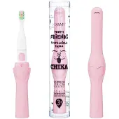 Vitammy TOOTH FRIENDS Schallzahnbürste für Kinder, pink-CHIKA, ab 3 Jahren