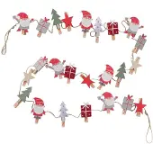 Boltze Adventskalender mit Klammern MONTI