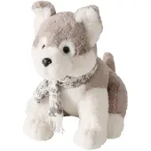 Boltze Plüschhund mit Schal BELLO, 28 cm