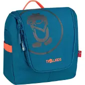 TROLLKIDS - Kid's Wash Bag - Kulturbeutel Gr 5 l blau/orange