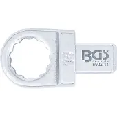 Bgs 6902-14 Einsteck-Ringschlüssel, 14 mm e 9 x 12 mm