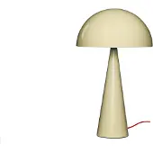 Hubsch Tischlampe Mush, creme / amber, für Schlafzimmer, Metall, Modern, Tischlampe
