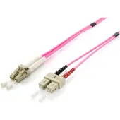 Equip LC/SC-LWL-Patchkabel, OM4, 1.0m, 1 m, OM4, LC, SC