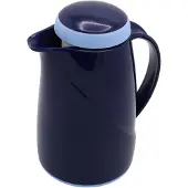 Helios Isolierkanne Wave 0.6L D.Blau, spülmaschinengeeignet