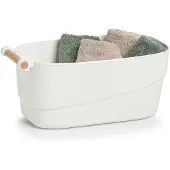 Zeller Organizer für Badaccessoires, 33,5 x 18,5 x 15 cm, weiß, -