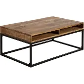 Invicta Couchtisch IRON CRAFT 100cm Mango natur