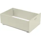 Waldin Bettschublade für Babybett 7in1, Stauraum-Schublade unter dem Kinderbett,Olive