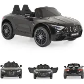 Moni Kinder Elektroauto Mercedes-Benz DK-SL63 Zweisitzer Fernbedienung Bluetooth schwarz