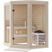 Karibu Innensauna Aleyna inkl. Saunaofen 3,6kW integr. Steuerung