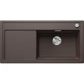 BLANCO Spüle ZENAR XL 6 S DGP 1000 x 510 mm cafe 524065 1 Spülbecken Becken rechts Mit Tropffläche