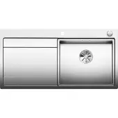 BLANCO DIVON II 5 S-IF, Schrankwaschbecken, Edelstahl, Edelstahl, Links, 50 cm, Deutschland