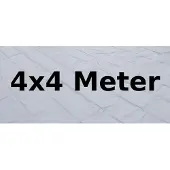 ALEOS . Bodenplane PVC 4 x 4 Meter grau