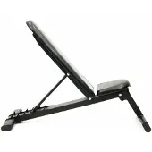 Muscle Power Klappbare Trainingsbank Schwarz