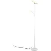 TRIO Stehlampe Specter weiß mit Leseleuchte