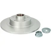 Delphi Bremsscheibe BG9412RSC hinten, voll, 1 Stück