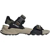 Adidas Terrex Hydroterra Sandale Outdoorsandale Trekkingsandalen oliv/schwarz/beige IG6565, Schuhgröße:46 EU
