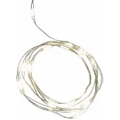 Idena 24x Lichterkette 20 Micro LED warmweiß mit USB 1,25m