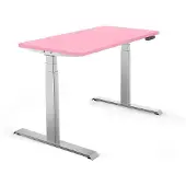 Schaff Elektrisch Höhenverstellbarer Schreibtisch REC | 140x60 cm | Pink