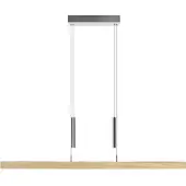 HerzBlut Leonora LED Balkenleuchte Up&Down Asteiche natur 121cm