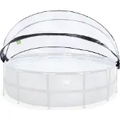 Exit Pool Überdachung ECO ø488cm, Pool Dome, Universal, Pool-Zubehör, Wetterfest