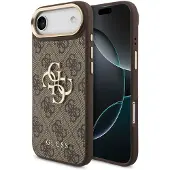GUESS Apple iPhone Air Hülle - Kunststoff - - Backcover/Hard Case - Braun